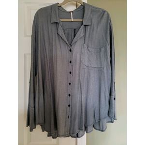 Free People women button top small